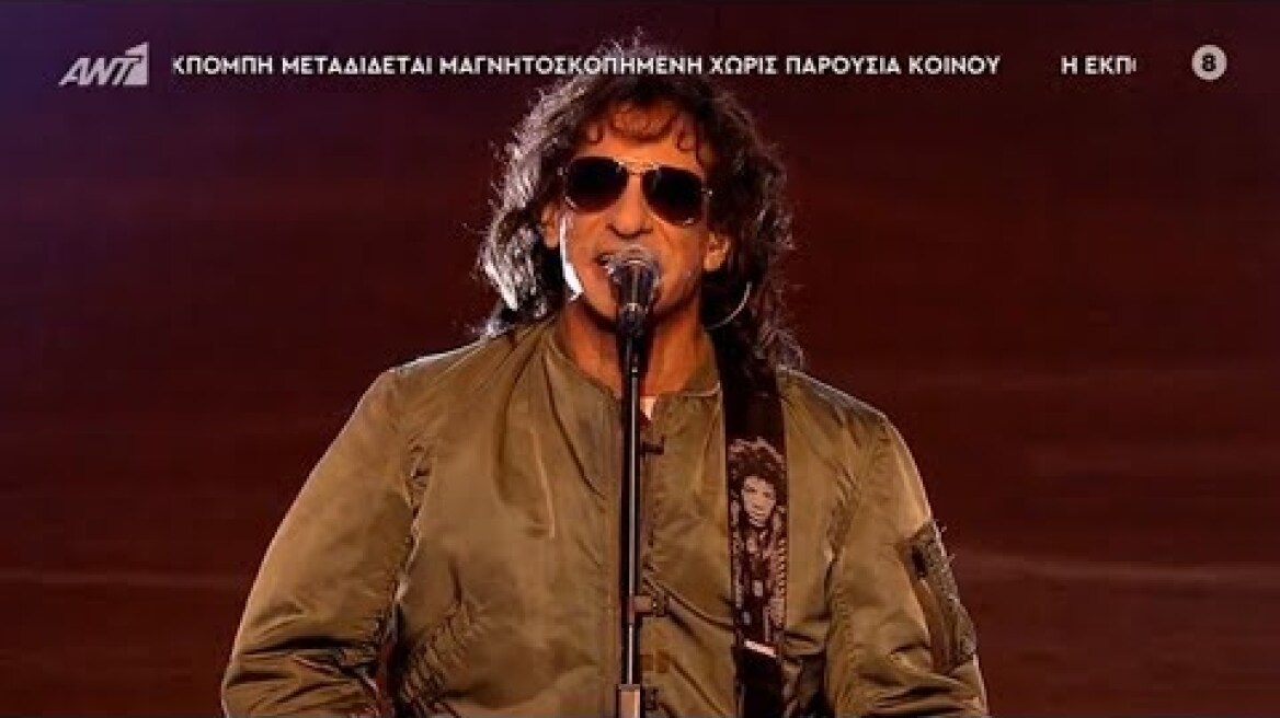 Ο Γιώργος Χρανιώτης ως Μιχάλης Ρακιντζής (Your Face Sounds Familiar 6: 6ο Live - 22.03.2020)