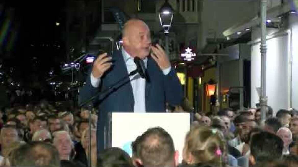 Ομοφοβικό παραλήρημα Μπέου - Έβρισε χυδαία τον Κασσελάκη στην επινίκια ομιλία του