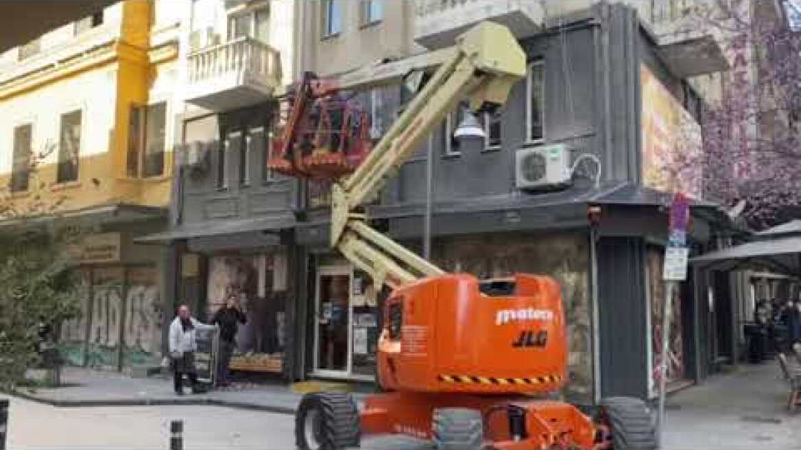 Θεσσαλονίκη: Στήνονται τα σκηνικά για την ταινία του Χόλιγουντ «The Bricklayer»