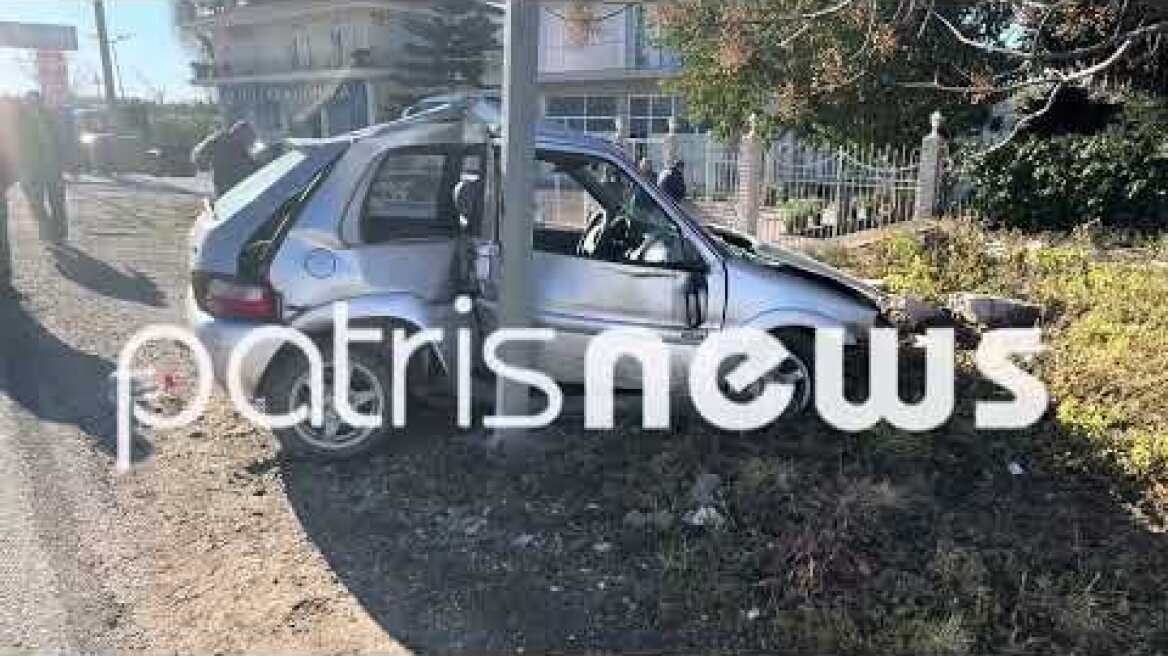 Πύργος - Σοβαρό τροχαίο στη Φιλοθέη