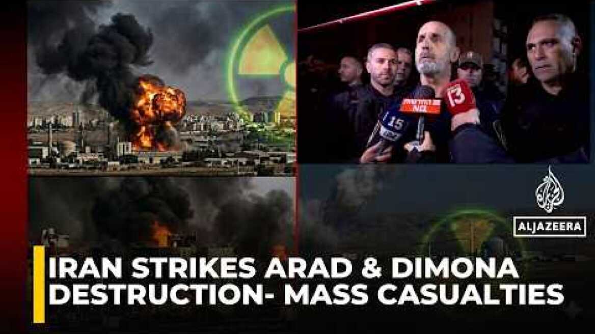 Mass Casualties After Iran Strikes Arad & Dimona | Israel Under Fire