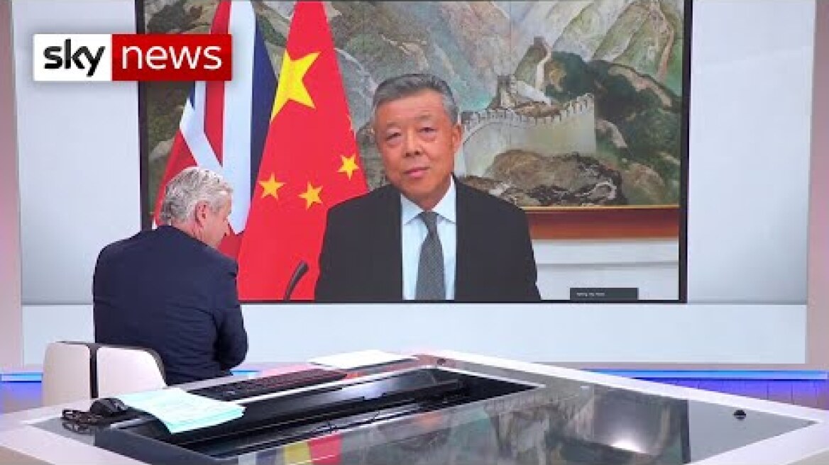 China's Ambassador to UK: 'China is the victim'