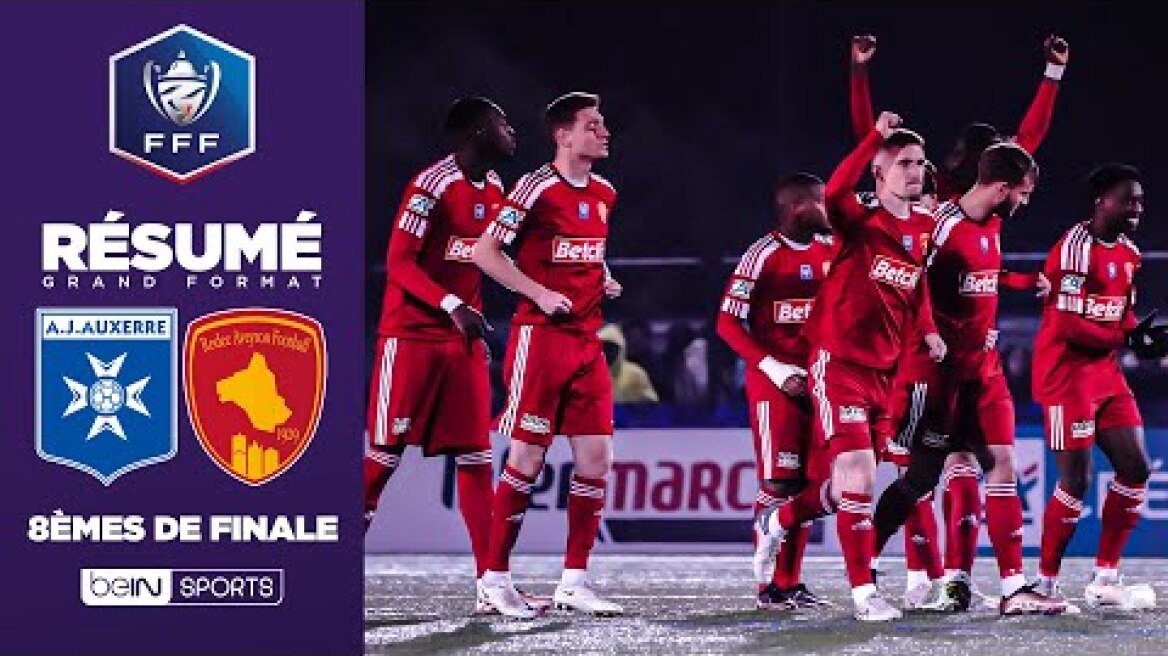 Résumé : Rodez élimine Auxerre pour la 1ère surprise des 8èmes