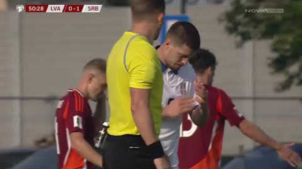 Λετονία - Σερβία: 0-1 (ΜD 6/9/25)