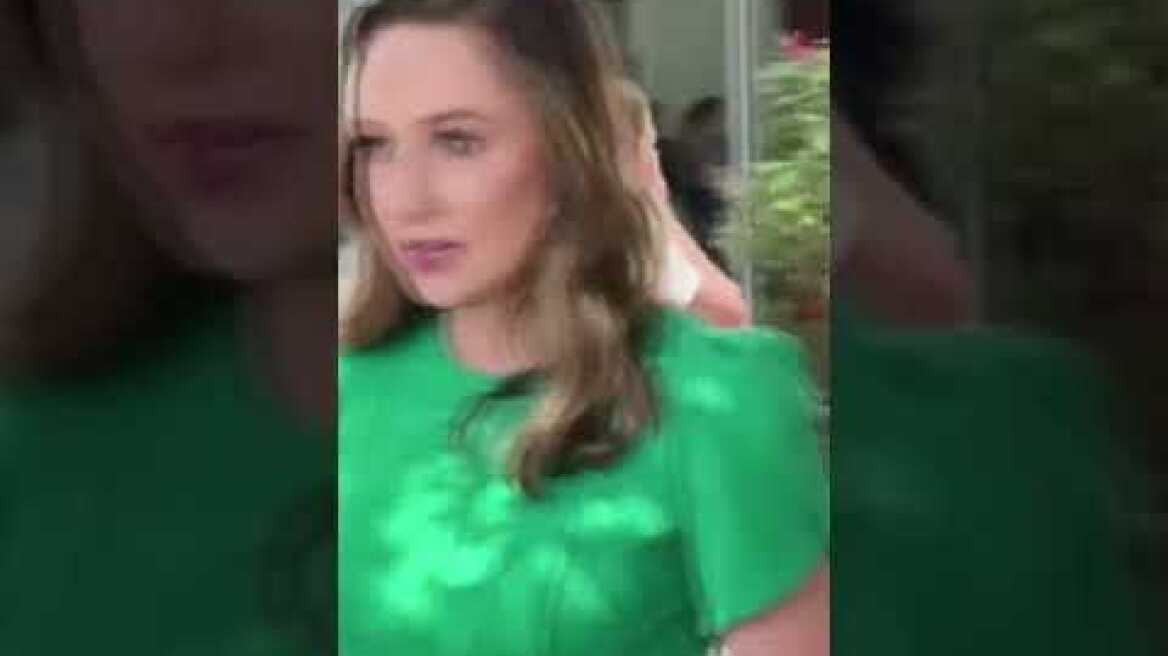 Parents arrive at the site where students were evacuated following the Texas shooting