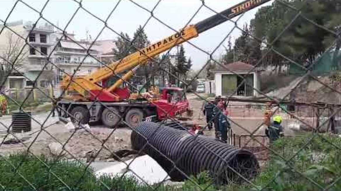 Λάρισα: Εργατικό ατύχημα στην περιοχη ΑΤΑ