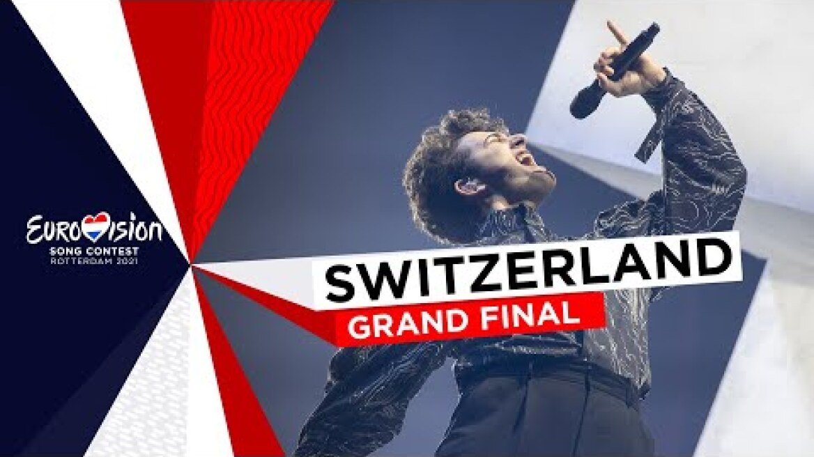 Gjon's Tears - Tout l'Univers - LIVE - Switzerland 🇨🇭 - Grand Final - Eurovision 2021
