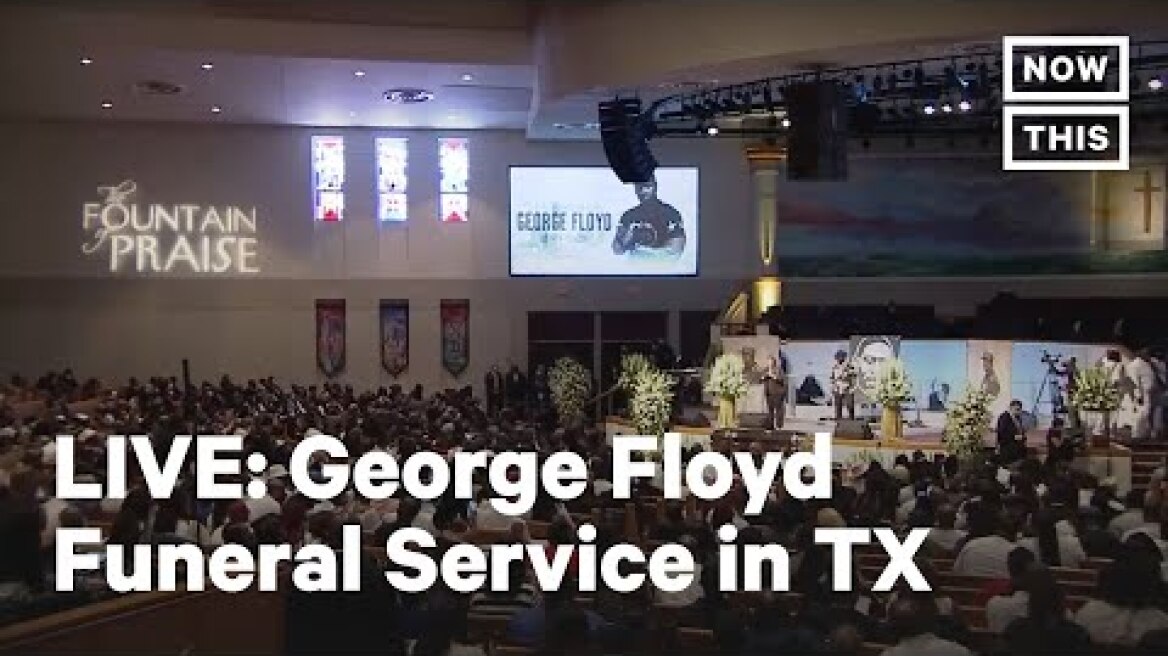 Funeral Service for George Floyd in Houston, TX | LIVE | NowThis