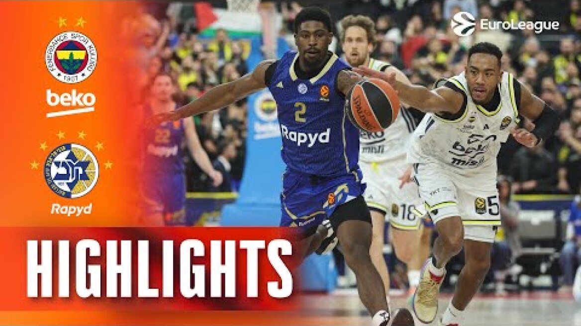 Euroleague: Τεράστιο διπλό του Παναθηναϊκού στο Παρίσι, μόνη στην κορυφή η Χαποέλ μετά την ήττα του Ερυθρού Αστέρα Baldwin Saved the NIGHT | Fenerbahce - Maccabi | R10 EUROLEAGUE BASKETBALL 2025-26