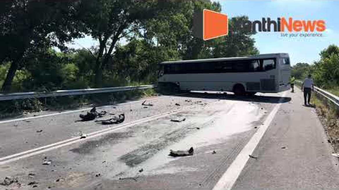 Τροχαίο με τέσσερις νεκρούς στην Ξάνθη 16/06/2024