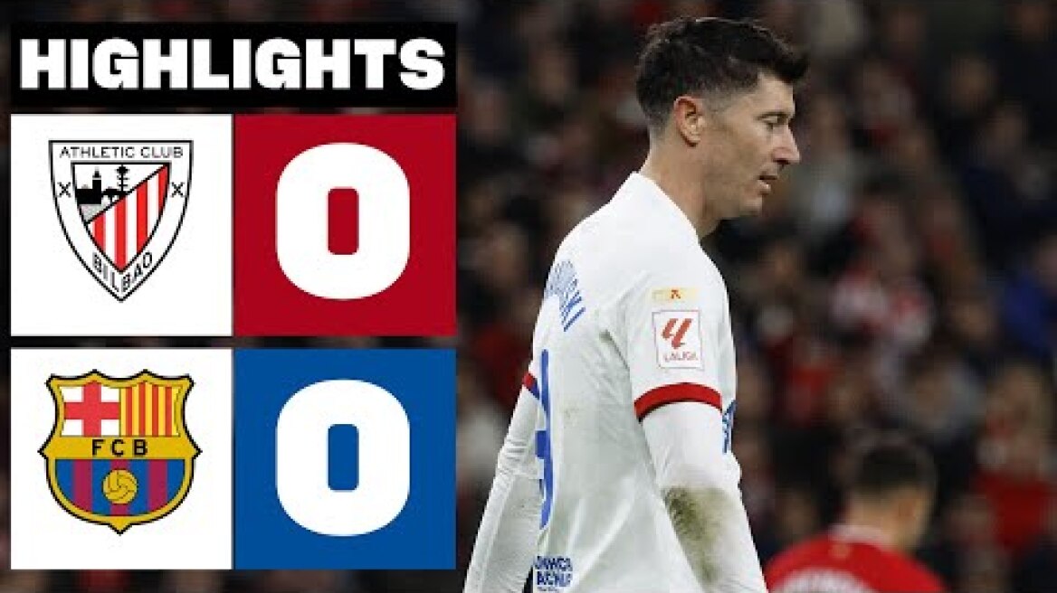 ATHLETIC CLUB 0 - 0 FC BARCELONA | RESUMEN LALIGA EA SPORTS
