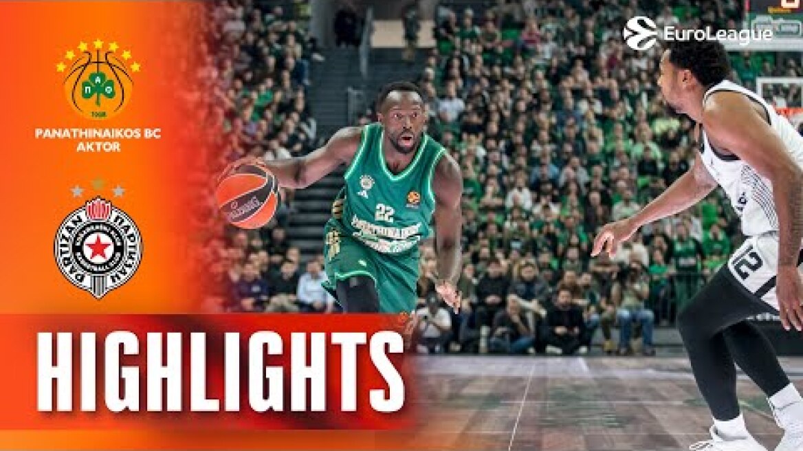 Utter DOMINANCE in Athens | Panathinaikos - Partizan | R13 BASKETBALL HIGHLIGHTS 2025-26