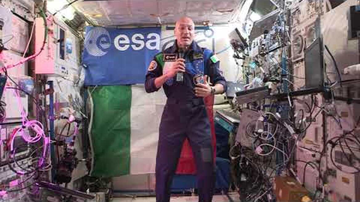 Luca Parmitano dalla ISS spiega l'attaccamento degli aeronauti alla Madonna di Loreto
