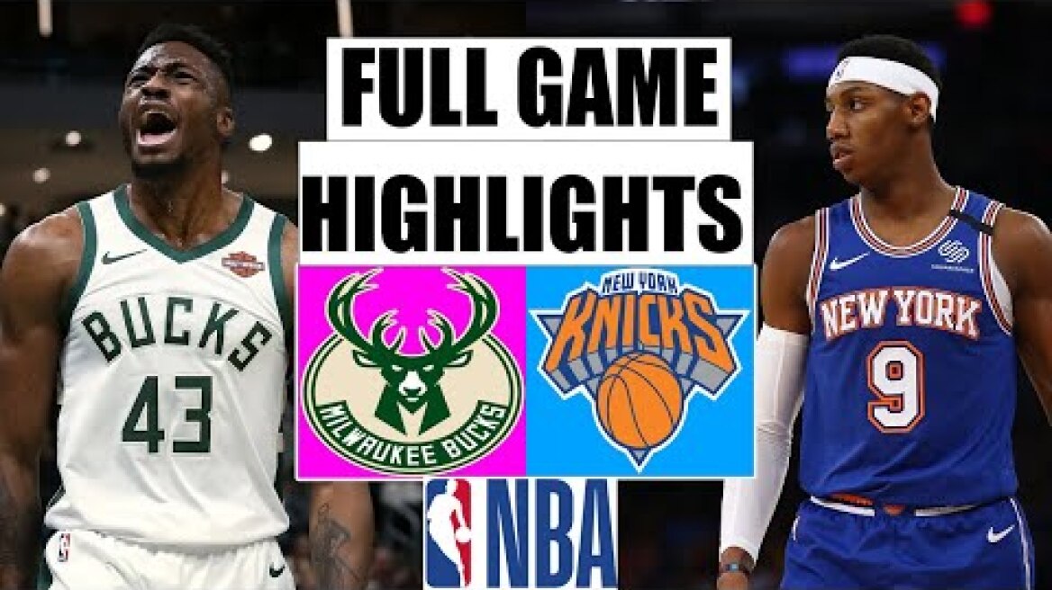 Milwaukee Bucks vs New York Knicks  Full Game Highlights | Oct 28 | NBA Regular Season