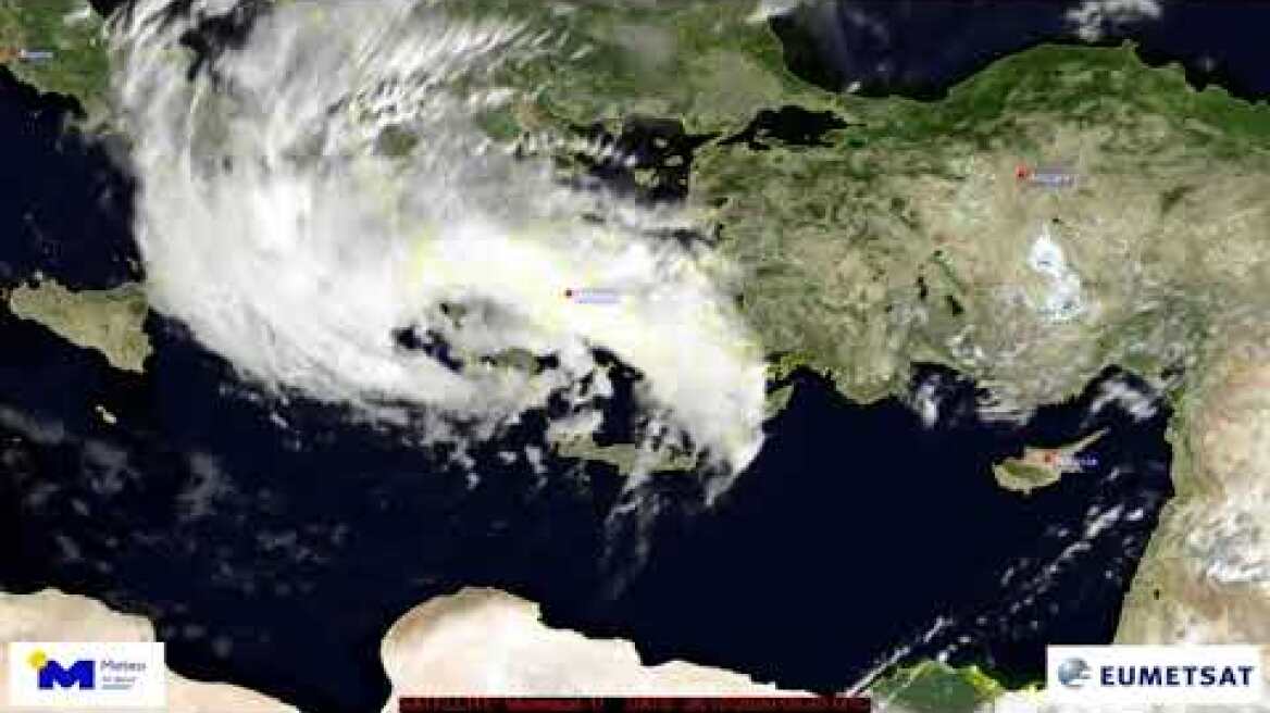 Meteo.gr: Η Κίρκη από το διάστημα