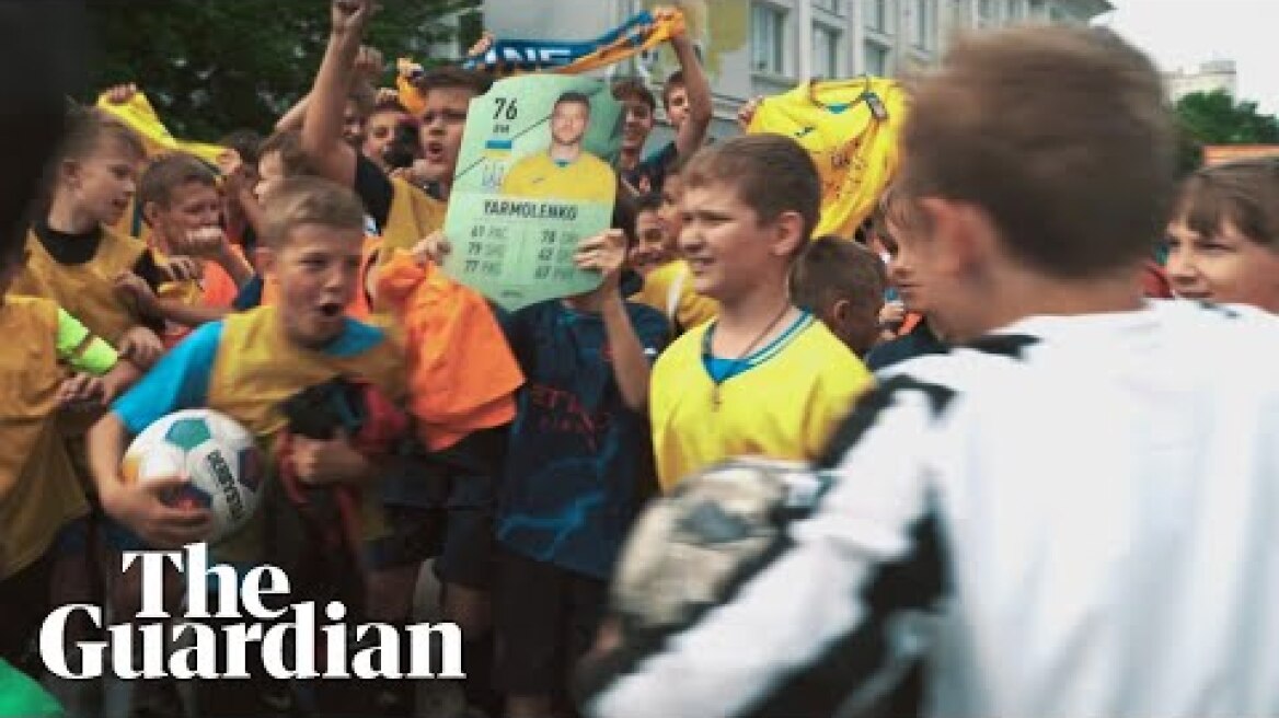Soldiers and schools help announce Ukraine's Euro 2024 squad