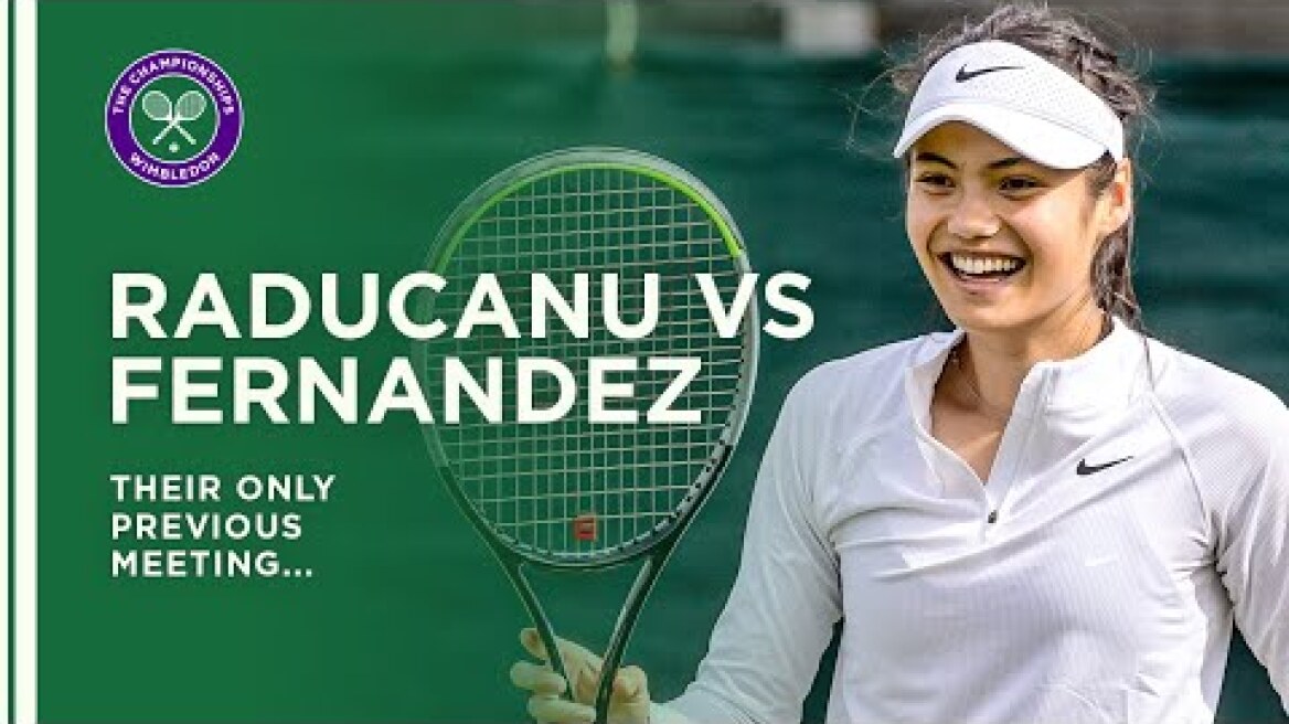 Emma Raducanu vs Leylah Fernandez | Wimbledon 2018 Girls' Singles Highlights