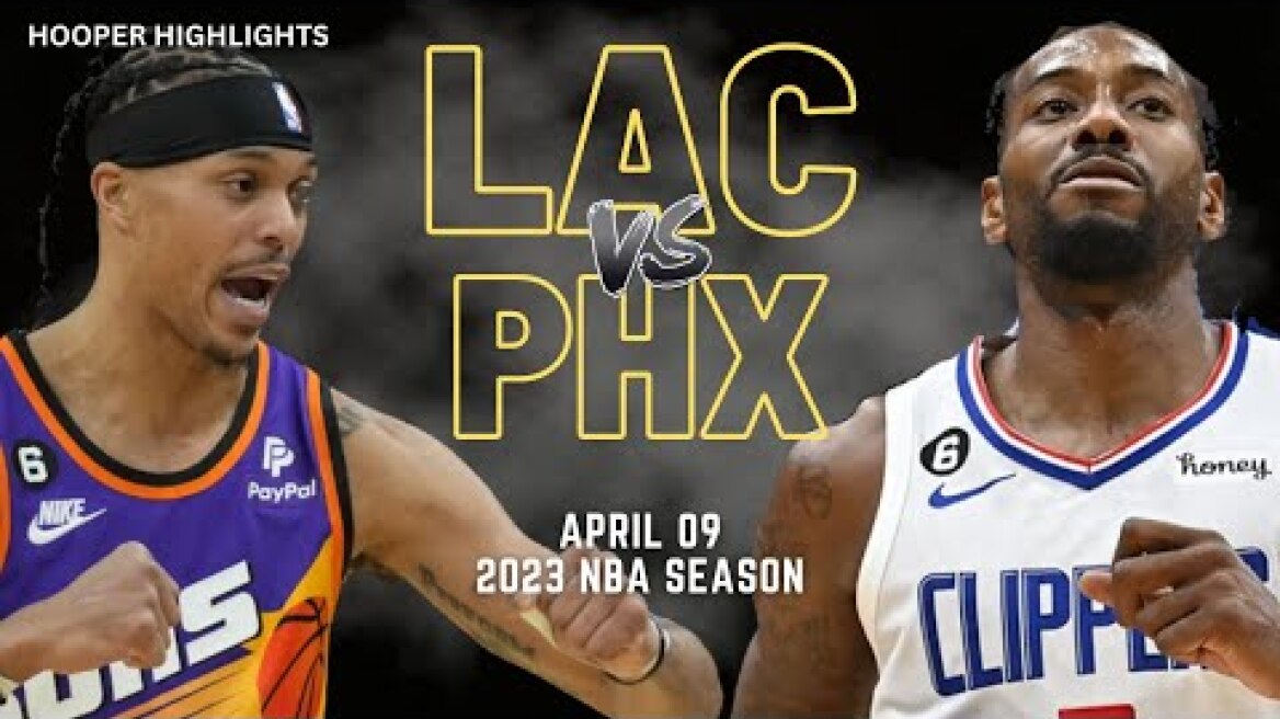 LA Clippers vs Phoenix Suns Full Game Highlights | Apr 9 | 2023 NBA Season