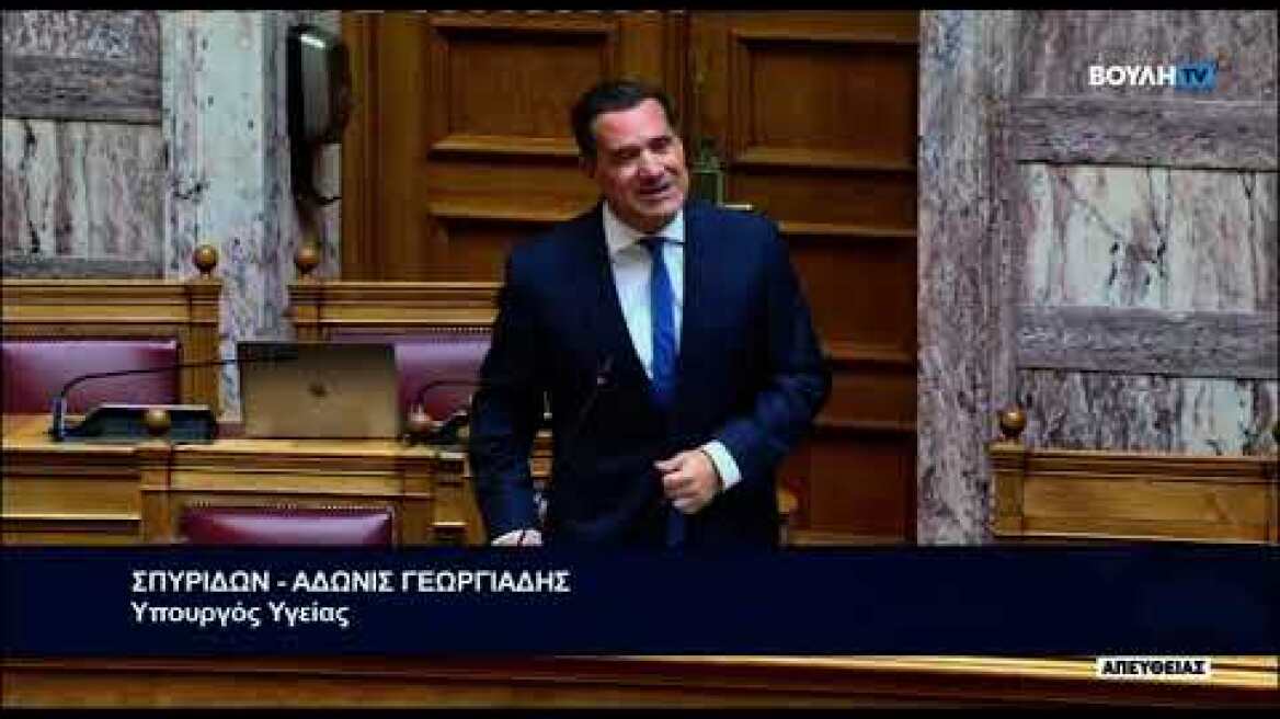 Διαμάχη Γεωργιάδη-Πέρκα στην βουλή