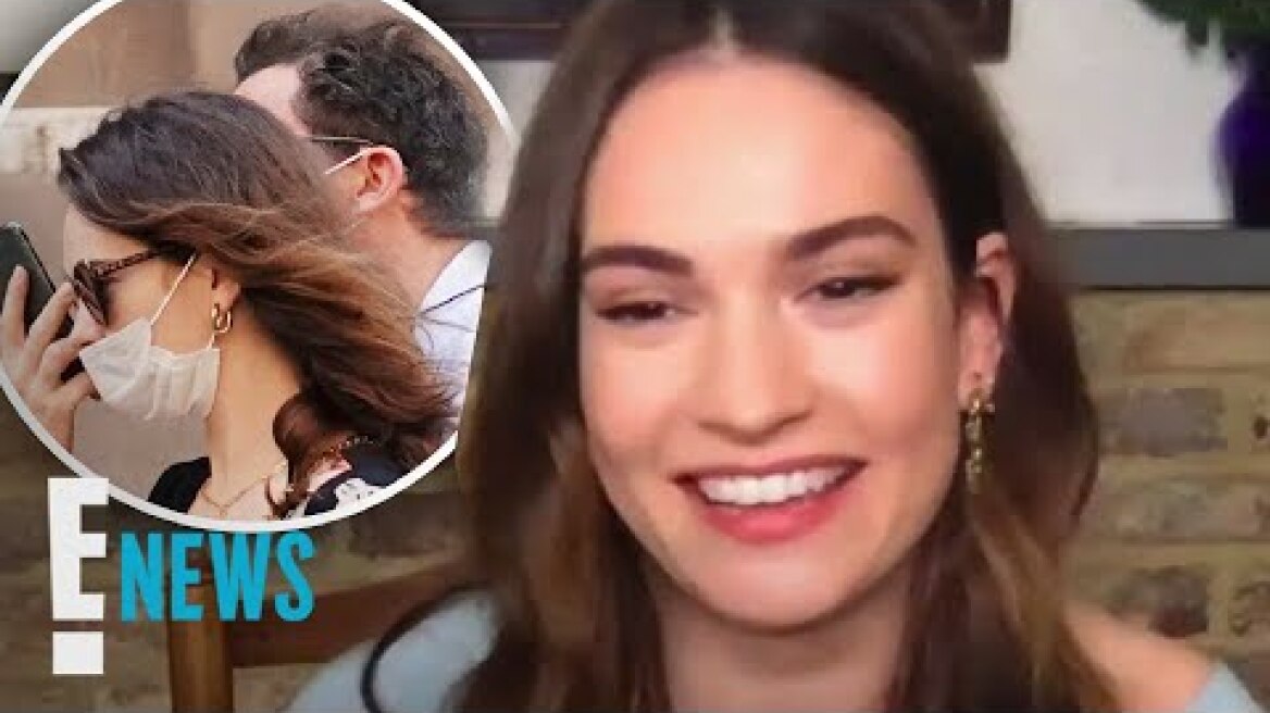 Lily James Makes First TV Appearance Since Dominic West Drama | E! News