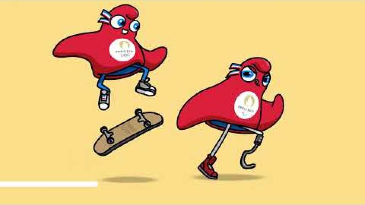 Paris 2024 vous présente les Phryges, les mascottes de Paris 2024  !