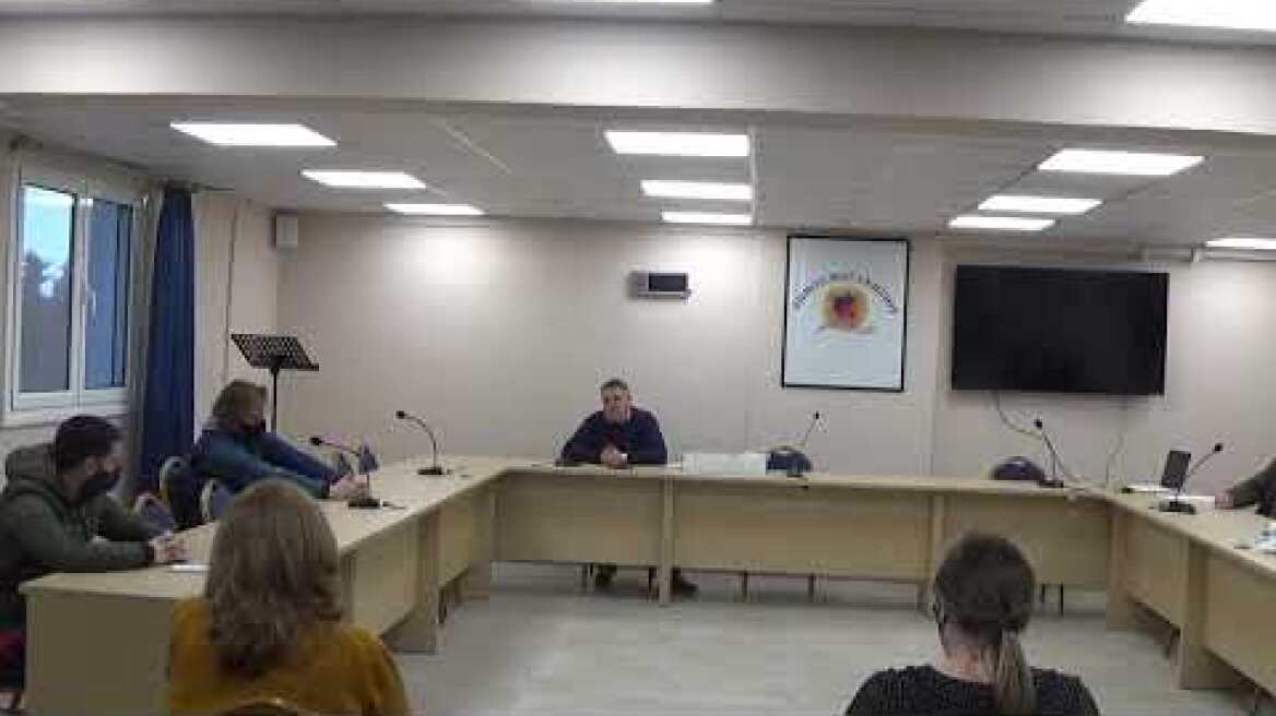 ΚΟΠΗ ΠΡΩΤΟΧΡΟΝΙΑΤΙΚΗΣ ΠΙΤΑΣ ΔΗΜΟΣ ΜΕΓΑΝΗΣΙΟΥ 2021