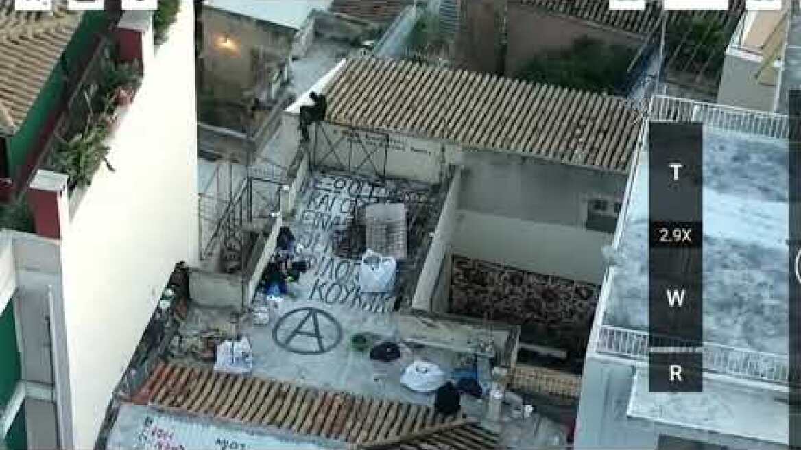 12 01 2020 Βίντεο από drone στην οδό Παναιτωλίου