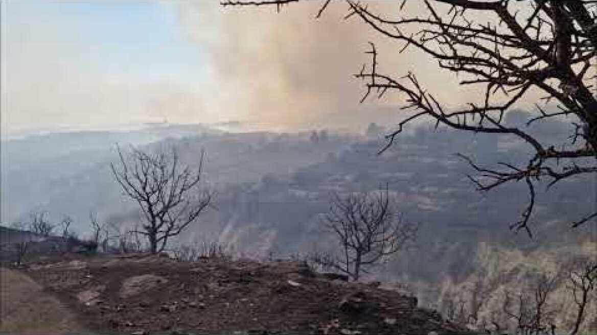 Φωτιά στην Επαρχία Λεμεσού