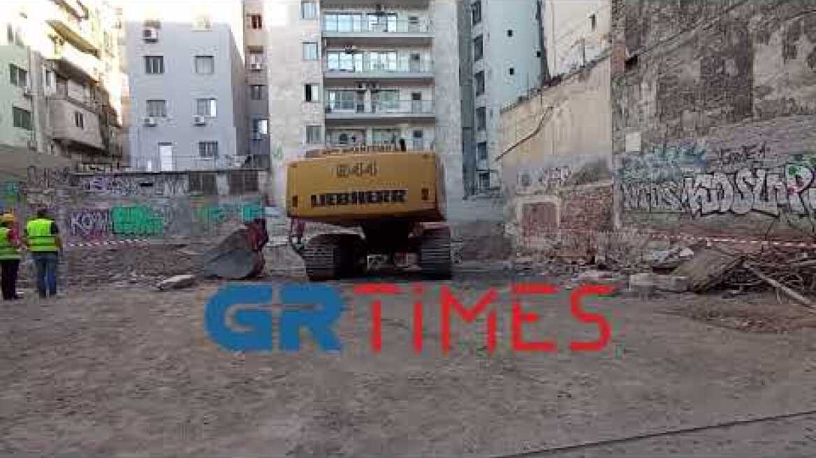 Έρευνες στο εργοτάξιο της Λέοντος Σοφού