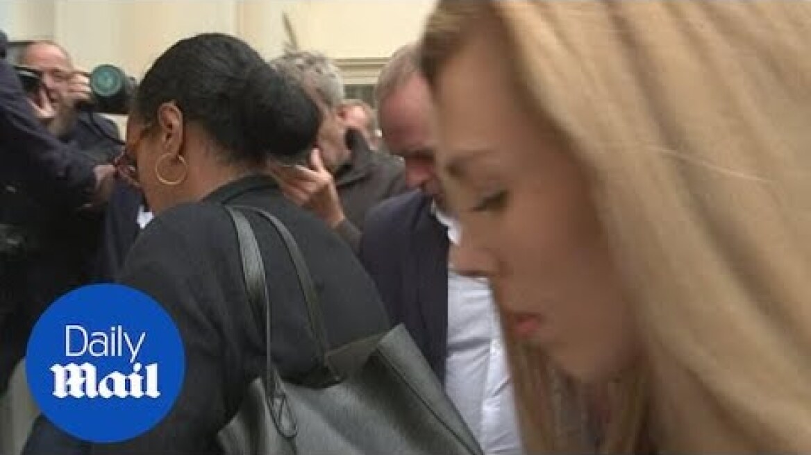 Boris Johnson's girlfriend Carrie Symonds arrives at his launch