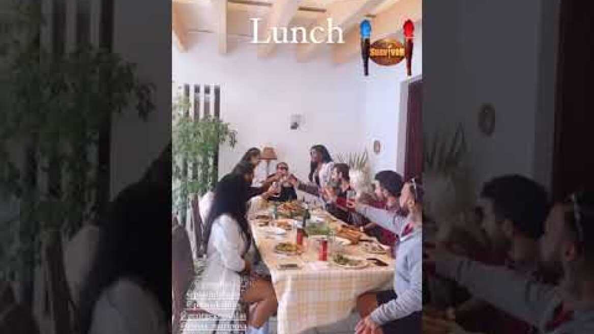 Reunion για τους παίκτες του Survivor - Το λουκούλλειο γεύμα στη Σαρωνίδα