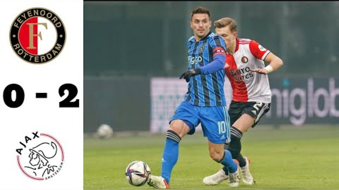 Feyenoord vs Ajax 0-2 Highlights | Eredivisie 2021/22