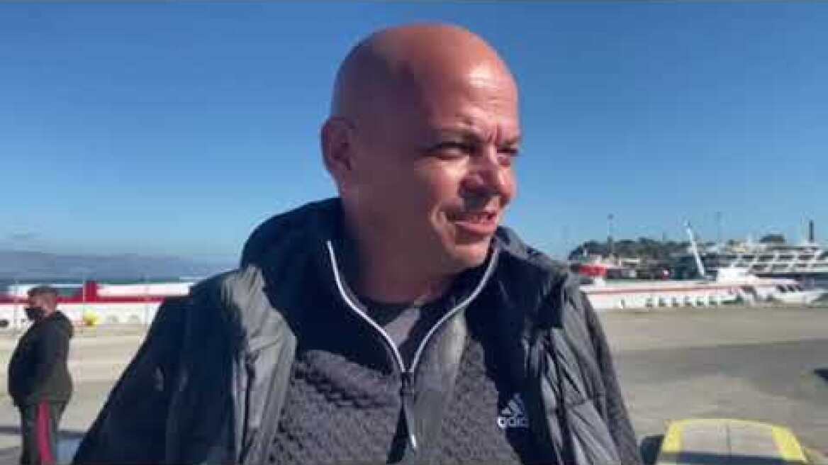 Φωτιά σε πλοίο στην Κέρκυρα - Μαρτυρίες