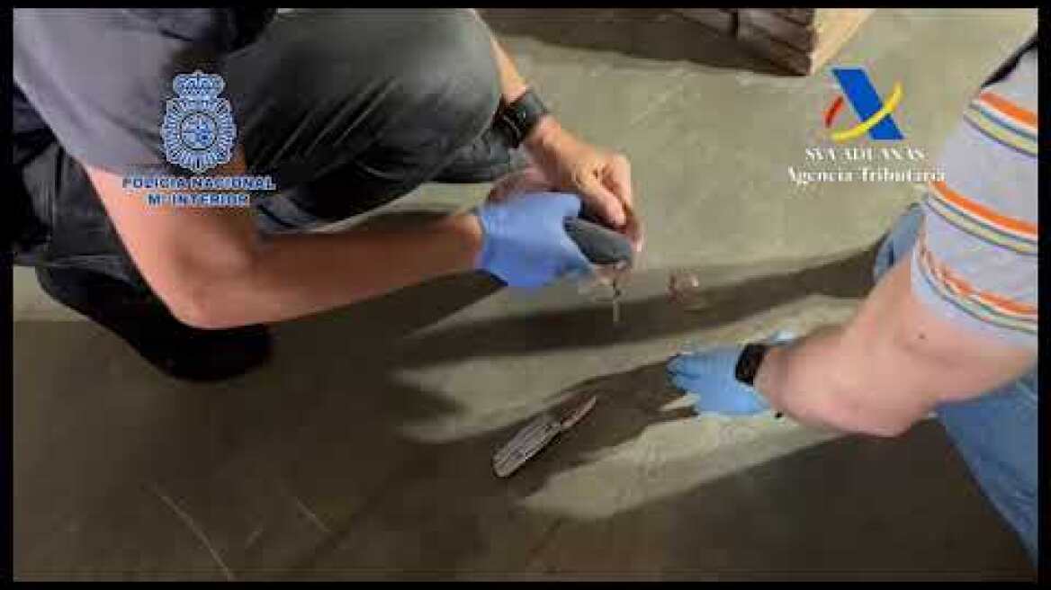 Record cocaine haul in Algeciras