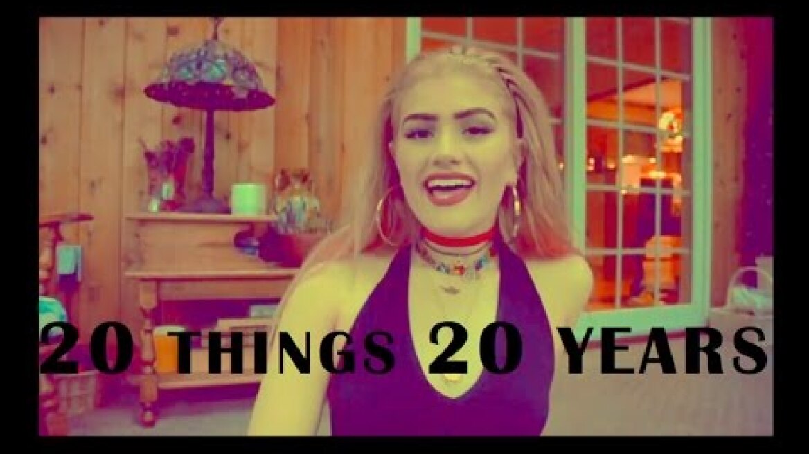 20 THINGS I HAVE LEARNED IN 20 YEARS