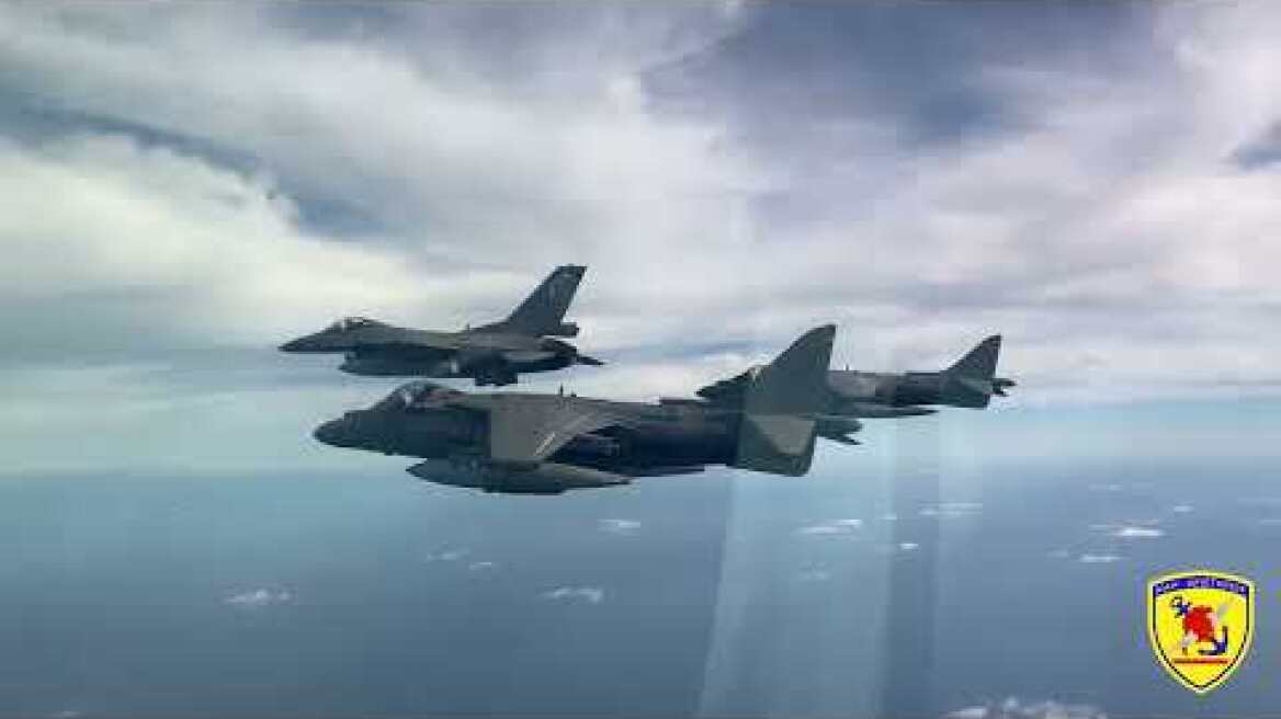 Συνεκπαίδευση της Φ/Γ ΑΔΡΙΑΣ και Αεροσκαφών της ΠΑ με την Ισπανική Αμφίβια Δύναμη Κρούσης