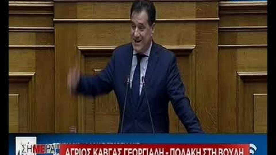Καβγάς Γεωργιάδη   Πολάκη