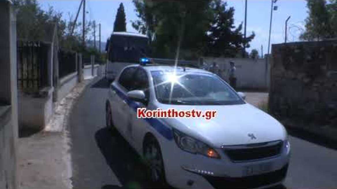 Ήρθαν οι πρώτοι μετανάστες στο στρατόπεδο της Κορίνθου