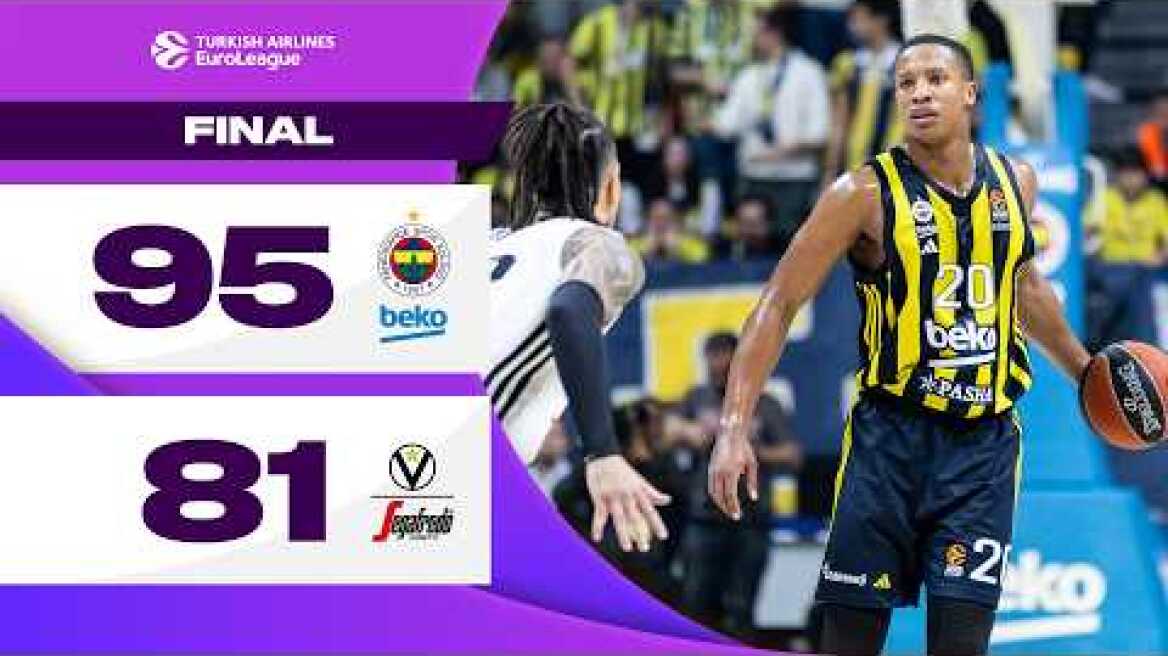 RAINING THREES: 17 Bombs | Fenerbahce -  Virtus | BASKETBALL HIGHLIGHTS R24 2024-25