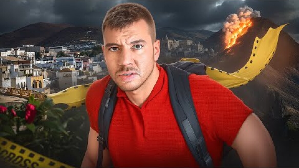 24 Ώρες Στο Πιο Σεισμογενές Νησί ! (Σαντορίνη )