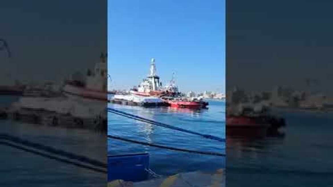 Ξεκίνησε το πλοίο OPEN ARMS με ανθρωπιστική βοήθεια από Λάρνακα