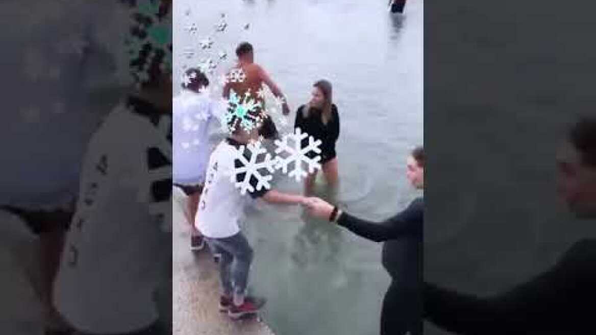 Η Ολυμπία Χοψονίδου γιορτάζει τα Θεοφάνια