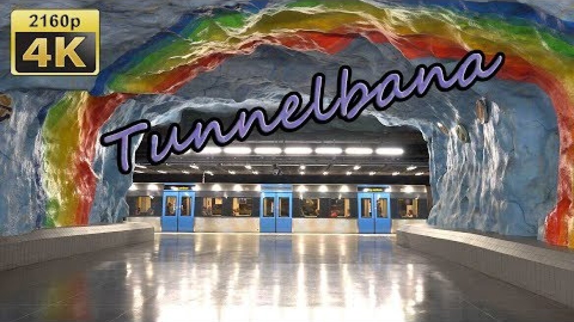 Stockholms Tunnelbana - Sweden 4K Travel Channel