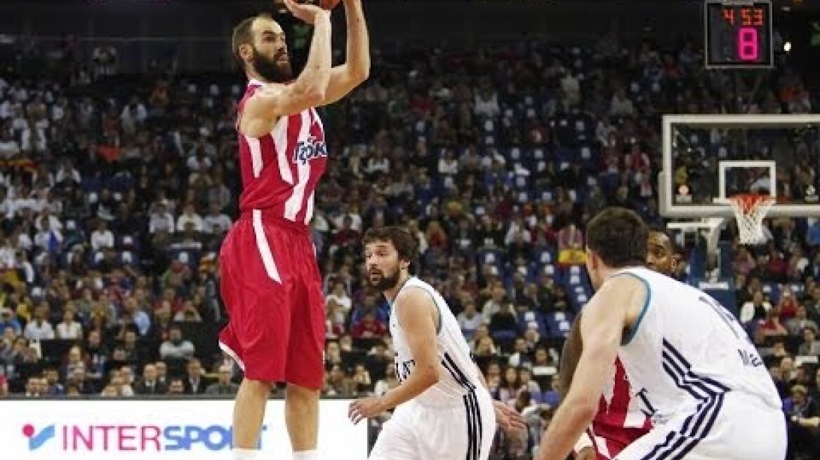 Τα 5 Τρίποντα του Σπανούλη στον τελικό με Ρεάλ με περιγραφή ΕΡΤ και NOVA