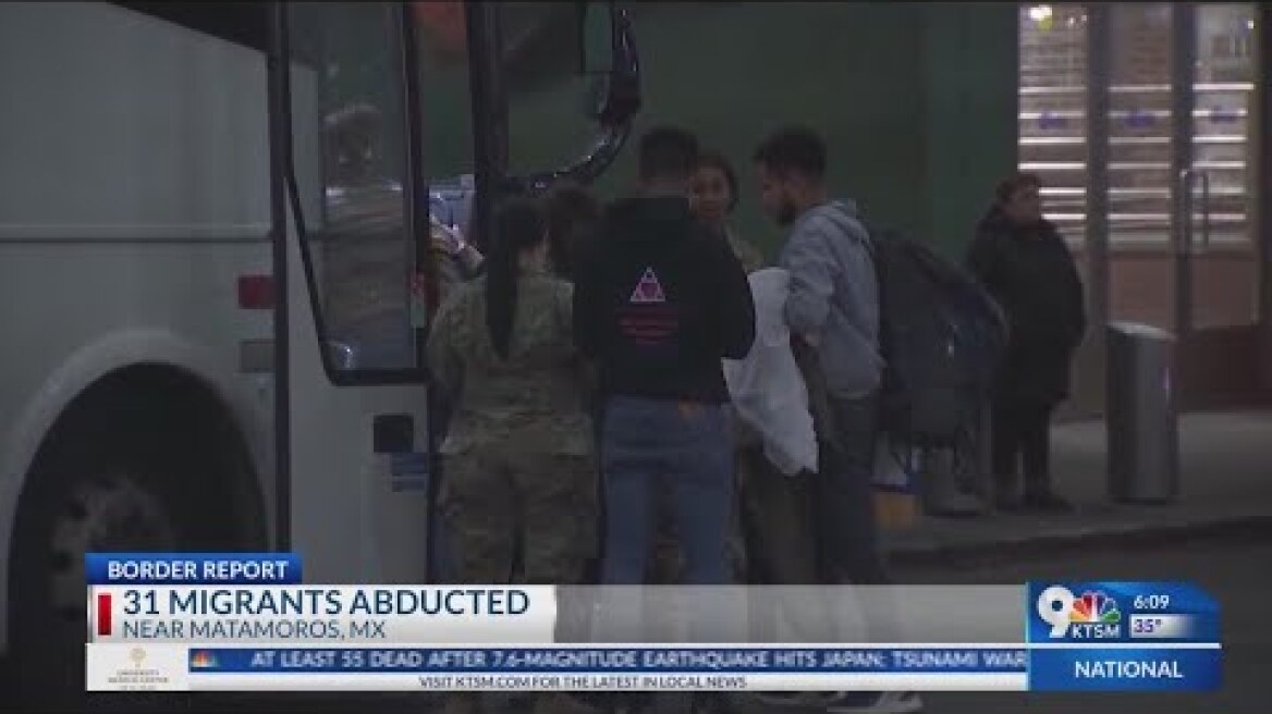 31 migrants abducted from bus near US border