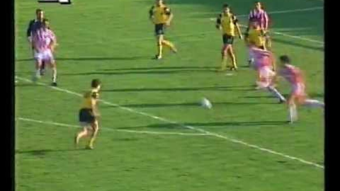 ΑΕΚ - ΟΛΥΜΠΙΑΚΟΣ  1-2 (13/01/1991)  (ΔΑΚΡΥΓΟΝΟ)