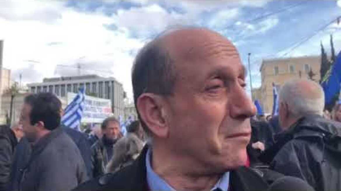 Συλλαλητήριο Σύνταγμα - Δηλώσεις (2)