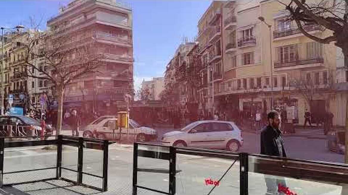 THESSTODAY.GR - Επεισόδια στο ΥΜΑΘ μετά την πορεία για τα Τέμπη ΙΙ