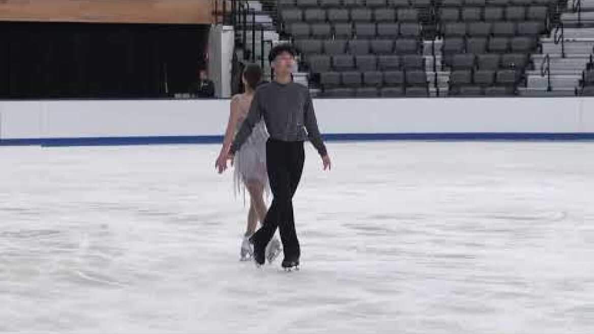Saya Carpenter - Jon Maravilla | Junior Pairs Short Program | 2025 Eastern Sectional Singles - U.S.