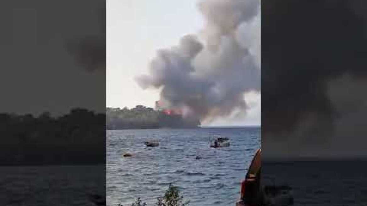 Φωτιά στο Λαμπίρι